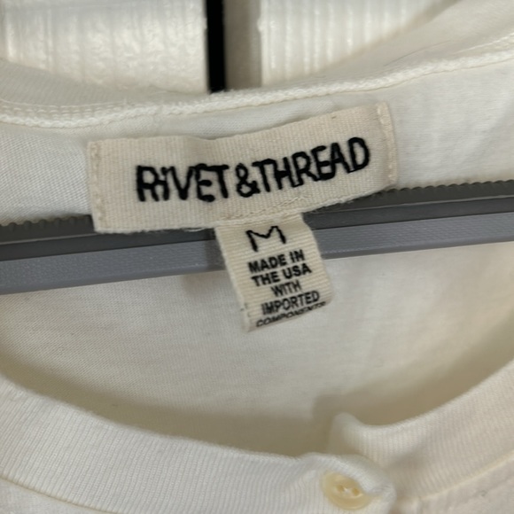 Rivet & Thread Henley Tee - Picture 6 of 8